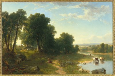 Strawberrying, 1854 by Asher Brown Durand